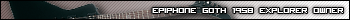 Epiphone Goth 1958 Explorer